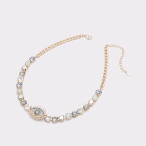 Aldo Gold and Silver Eye Necklace